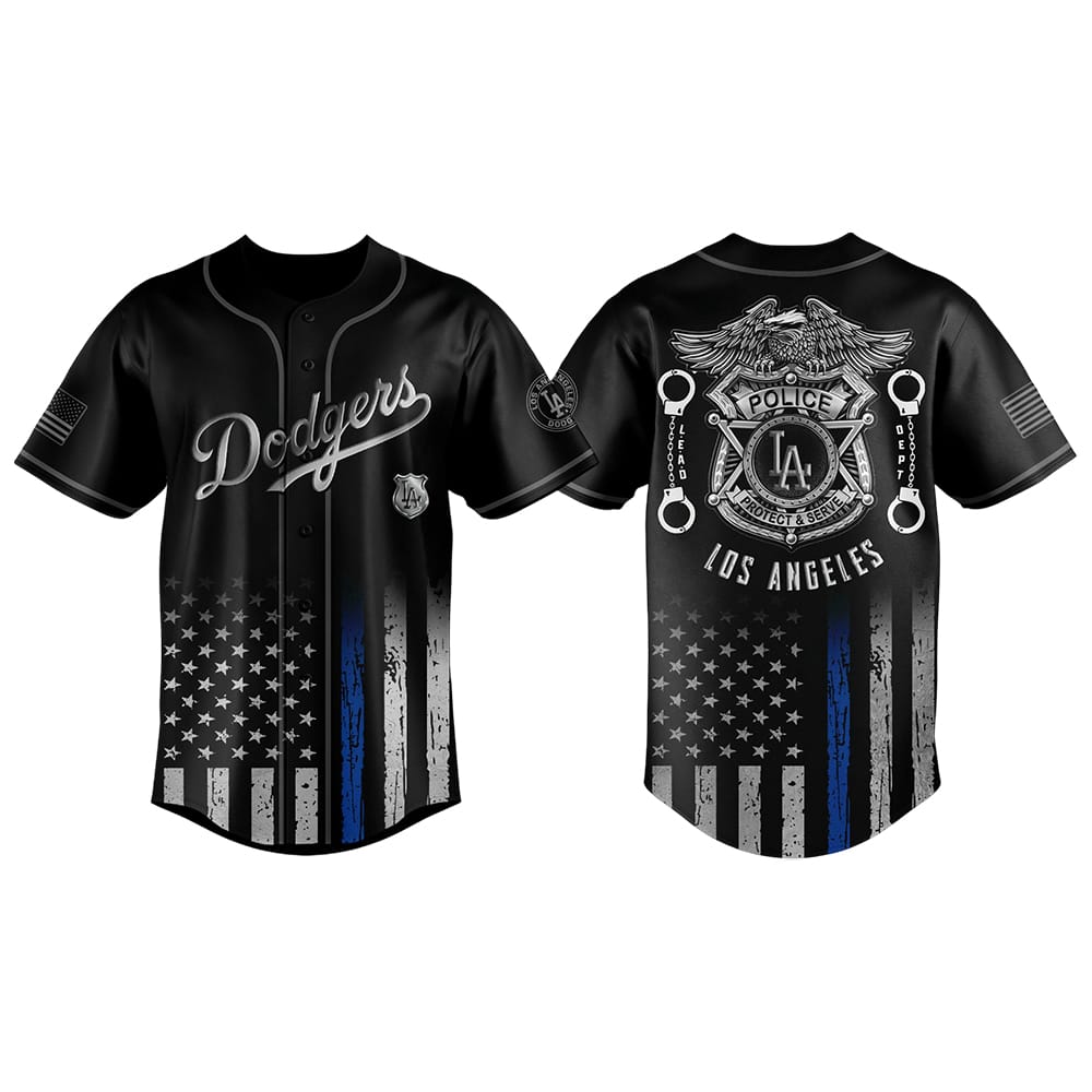 Dodgers Law Enforcement Night Jersey 2025 Dodgers Law Enforcement Night Jersey 2025