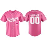 Dodgers Mother's Day Baseball Jersey 2025