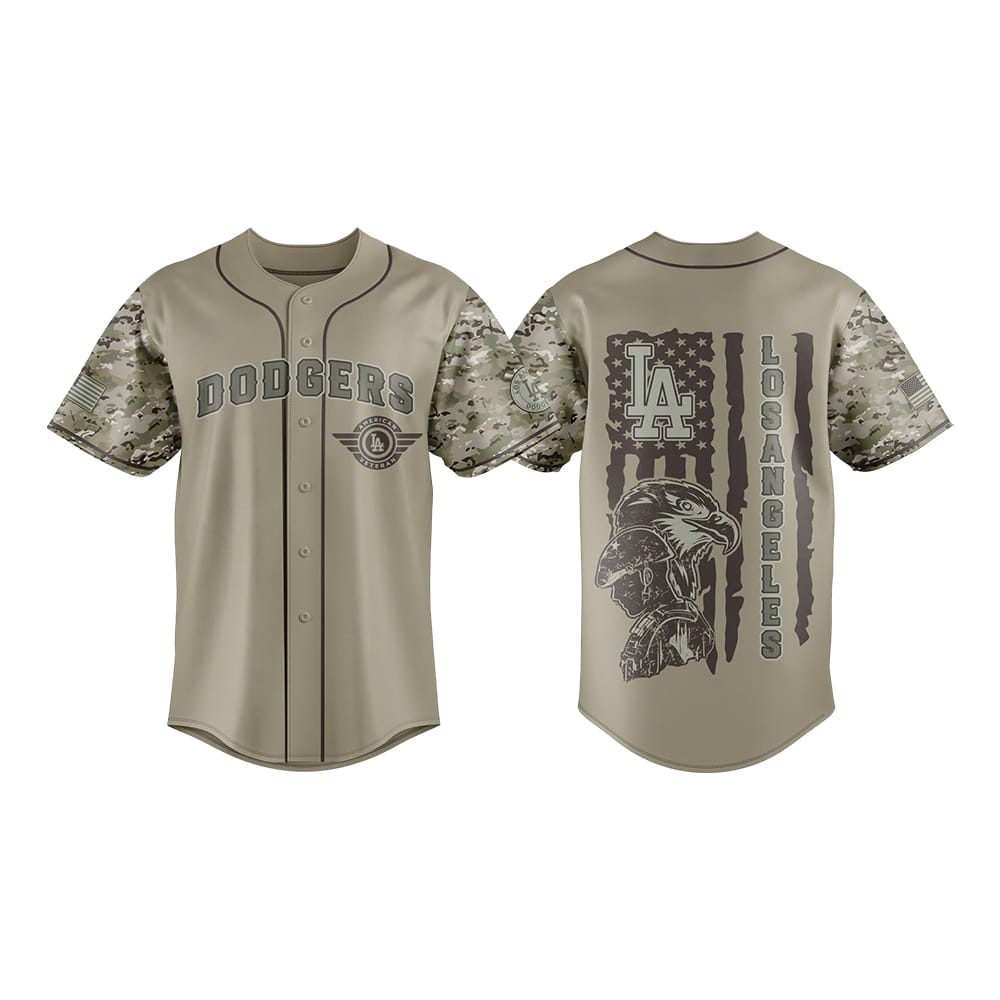 Dodgers Veteran US 2025 Baseball Jersey Dodgers Veteran US 2025 Baseball Jersey