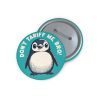 Don’t Tariff Me Bro Penguin Button Pin