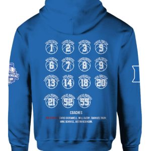 Duke ACC Men Basketball Champions 2025 Hoodie 3