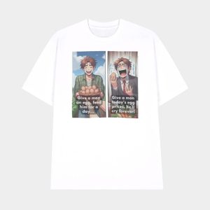 Egg Crisis 2025 Give A Man An Egg Shirt 1