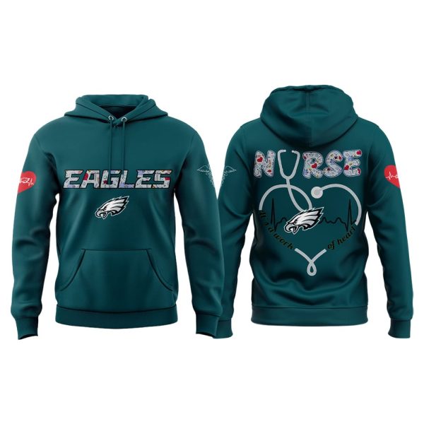 Eagles Nurses Appreciation 2025 Hoodie