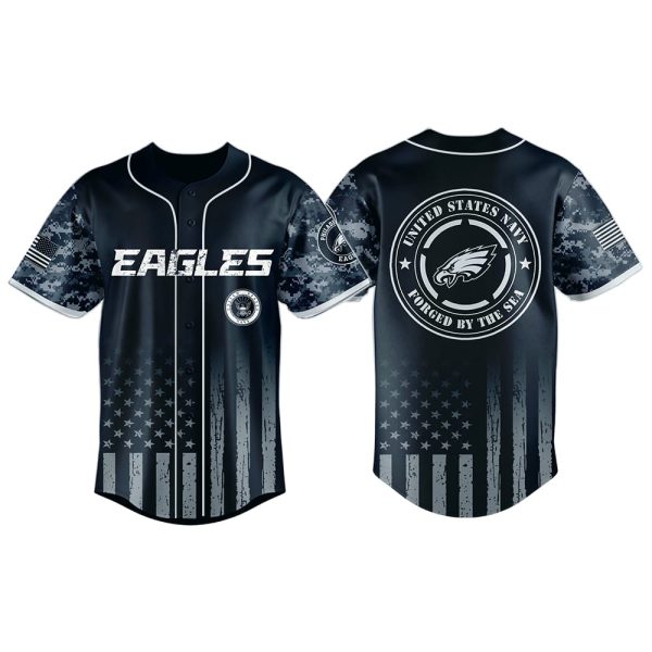 Eagles United States Navy Military Appreciation Night Jersey 2025