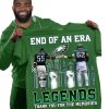 End Of An Era Graham Kelce Legends Thank You For The Memories Shirt