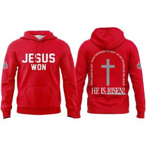 Ohio State JESUS WON Hoodie 2025