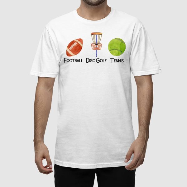 FDT Football Disc Golf Tennis Shirt