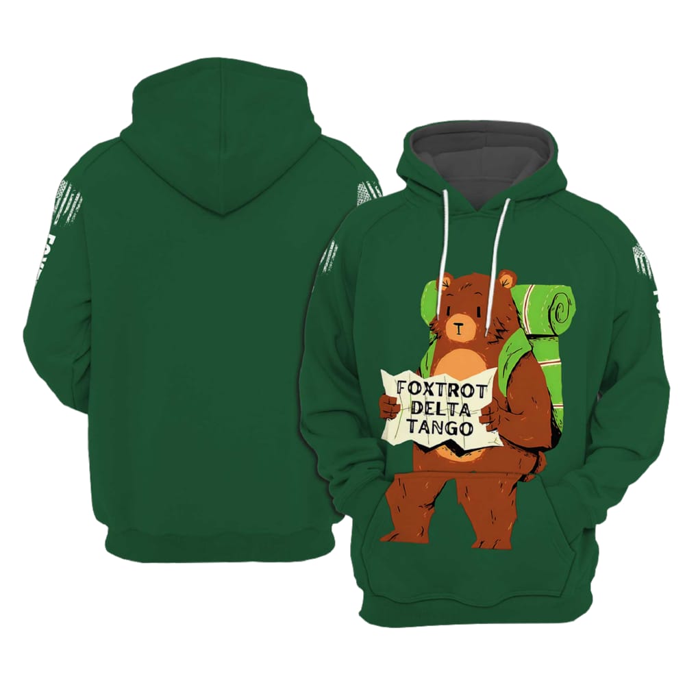 FDT Foxtrot Delta Tango America Hoodie FDT Foxtrot Delta Tango America Hoodie