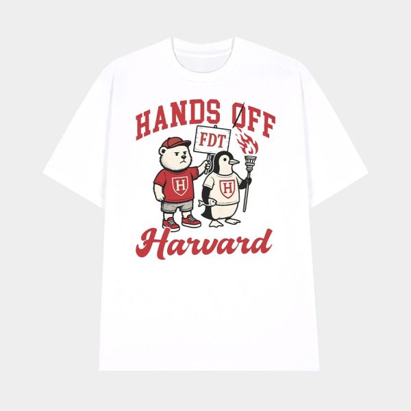 FDT Hands Off Harvard Trump Shirt