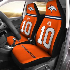 Nix 10 Denver Football Car Seat Cover1