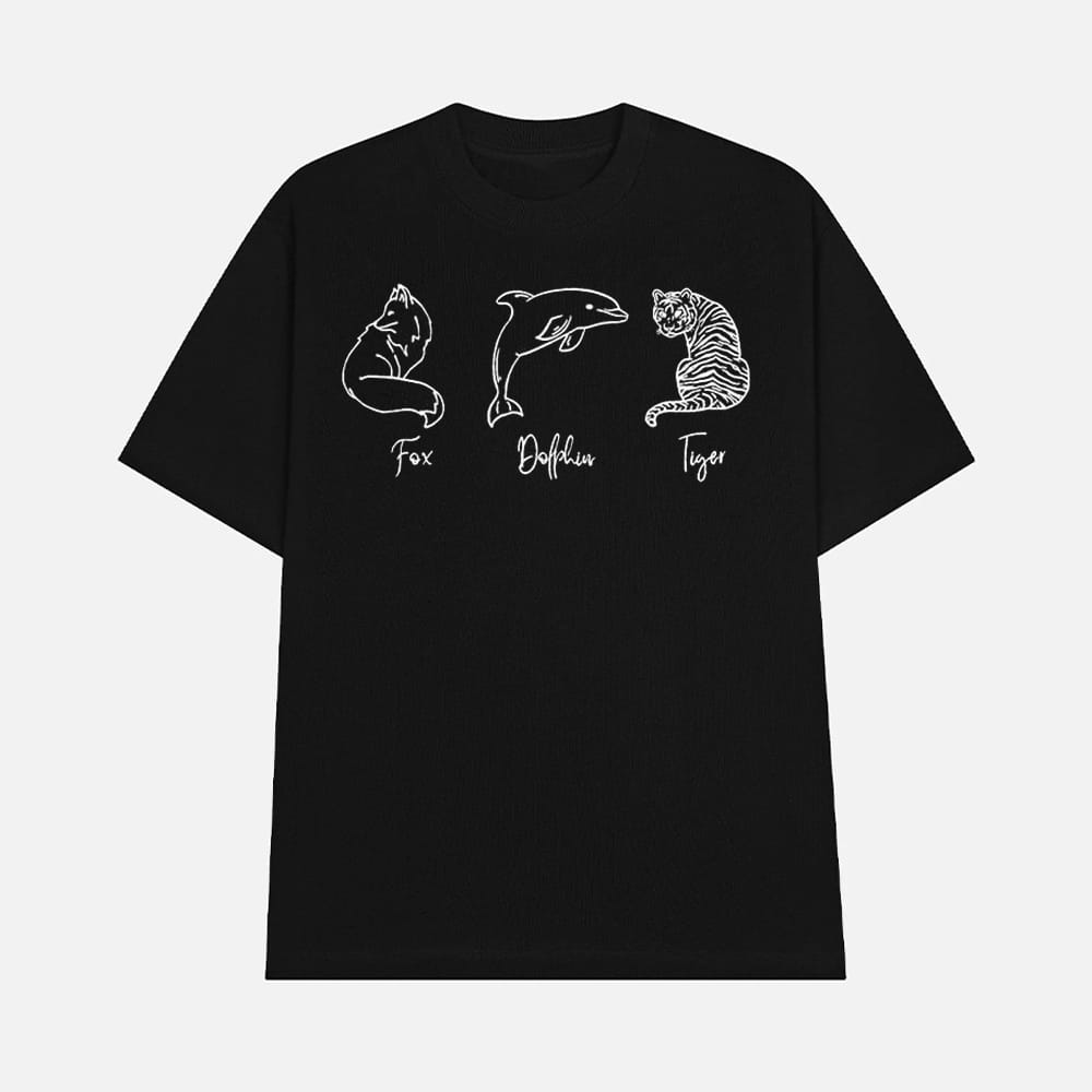 Fox Dolphin Tiger Shirt 1 Fox Dolphin Tiger Shirt