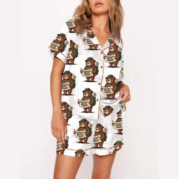 Foxtrot Delta Tango Bear FDT Pajama Set