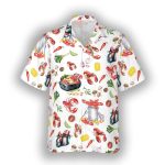 Funny Crawfish Boil Hawaiian Shirt