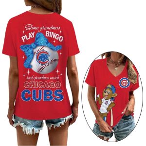 Some Grandmas Play Bingo Real Grandmas Watch Cubs 3D Shirt1