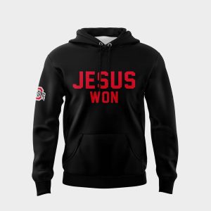 Ohio State JESUS WON Hoodie 20254
