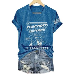 Censored History Is Propaganda Book Bans Are Fascist Protect Libraries Read Shirt5