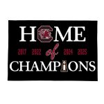 Gamecock Home Of Champions 2025 Doormat