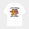 Garfield I Love Lasagna And Latinas Shirt