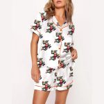 Gators Basketball Print Pajama Set