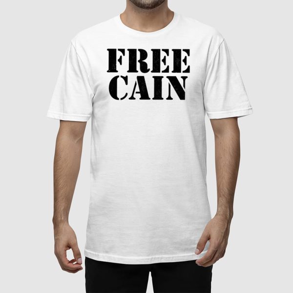 Gerald Meerschaert Free Cain Shirt