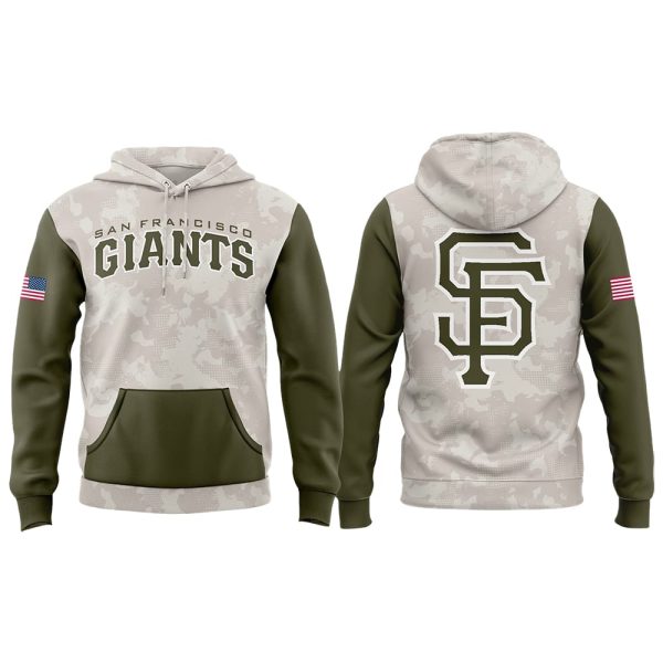 Giants 2025 ARMED FORCES DAY Hoodie