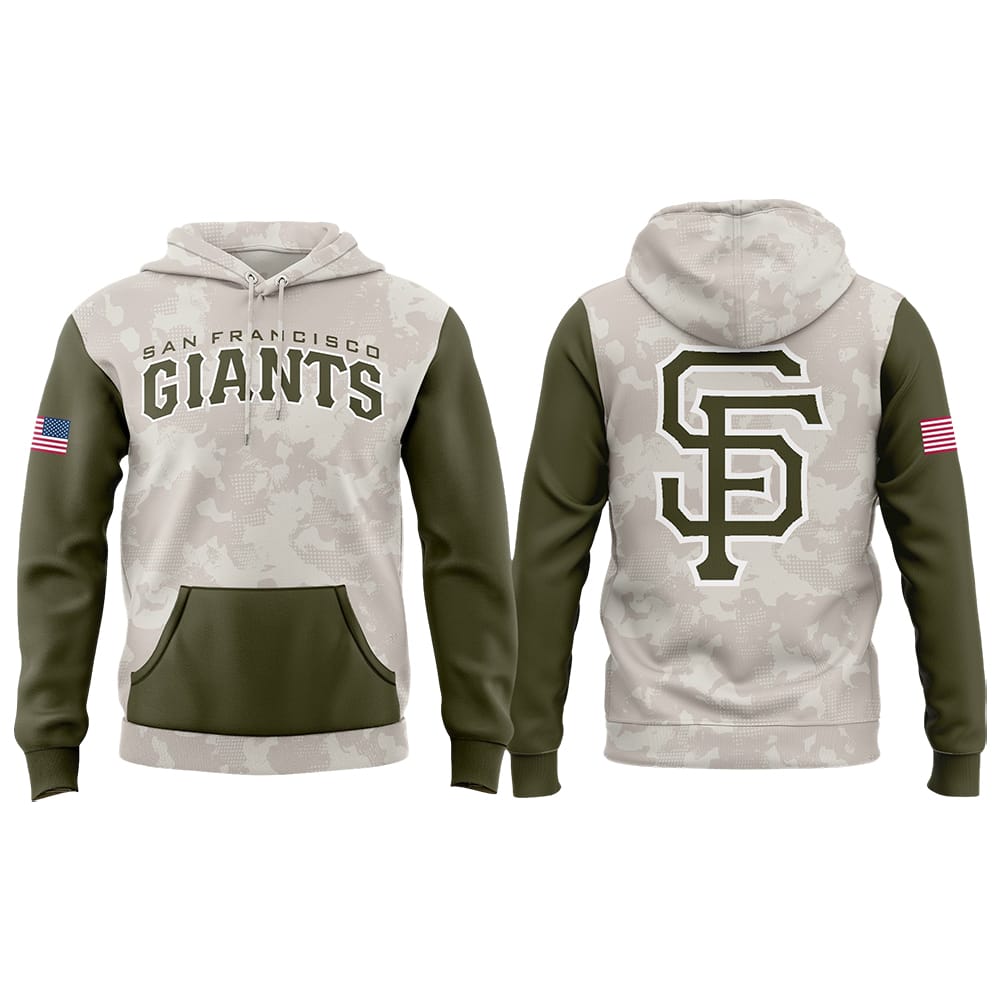 Giants 2025 ARMED FORCES DAY Hoodie Giants 2025 ARMED FORCES DAY Hoodie