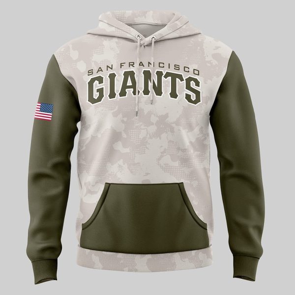 Giants 2025 ARMED FORCES DAY Hoodie