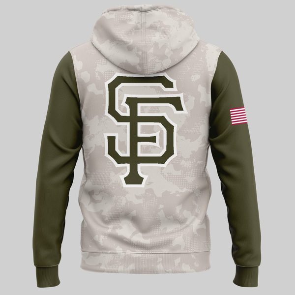 Giants 2025 ARMED FORCES DAY Hoodie