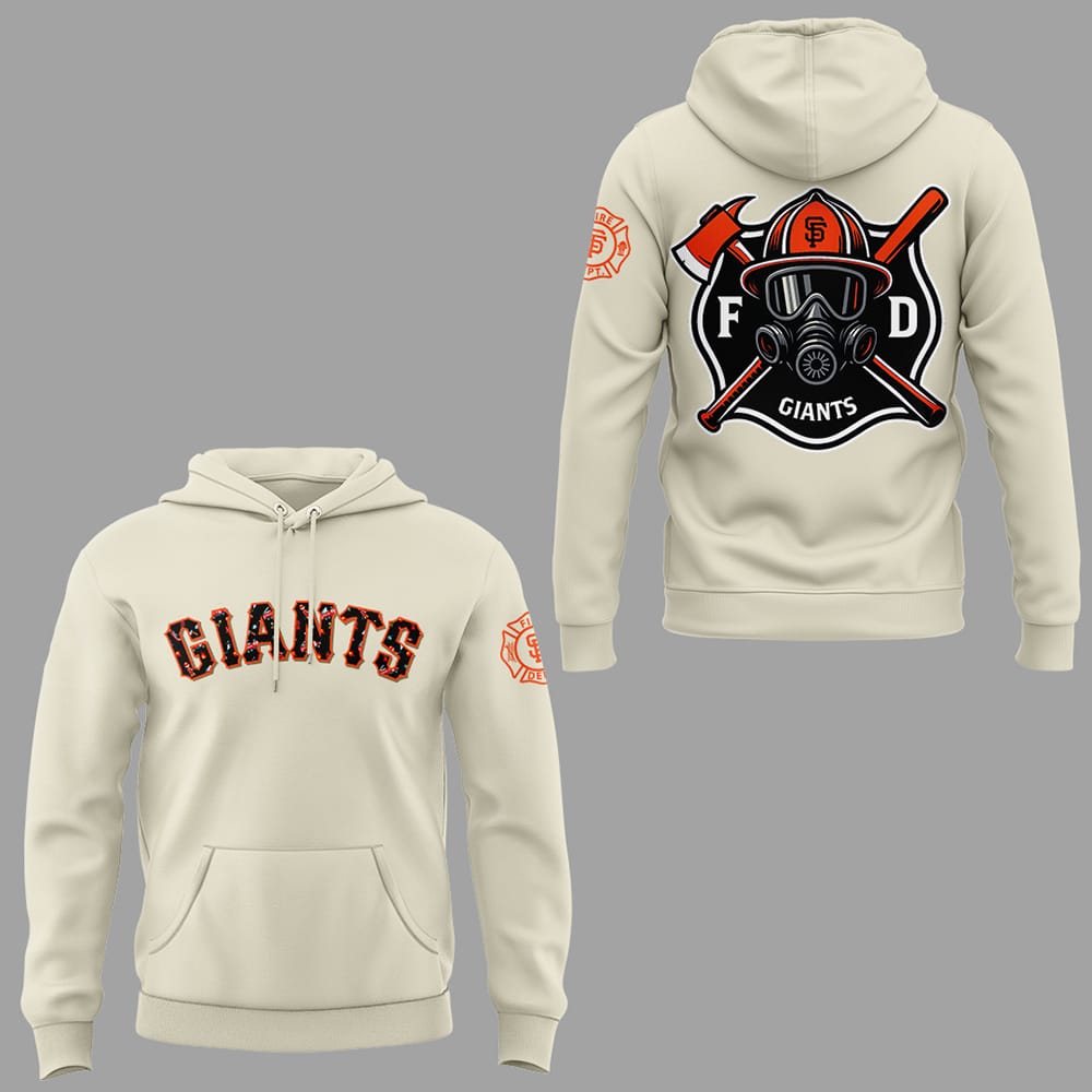Giants Firefighter Appreciation Night Hoodie 2025 Giants Firefighter Appreciation Night Hoodie 2025
