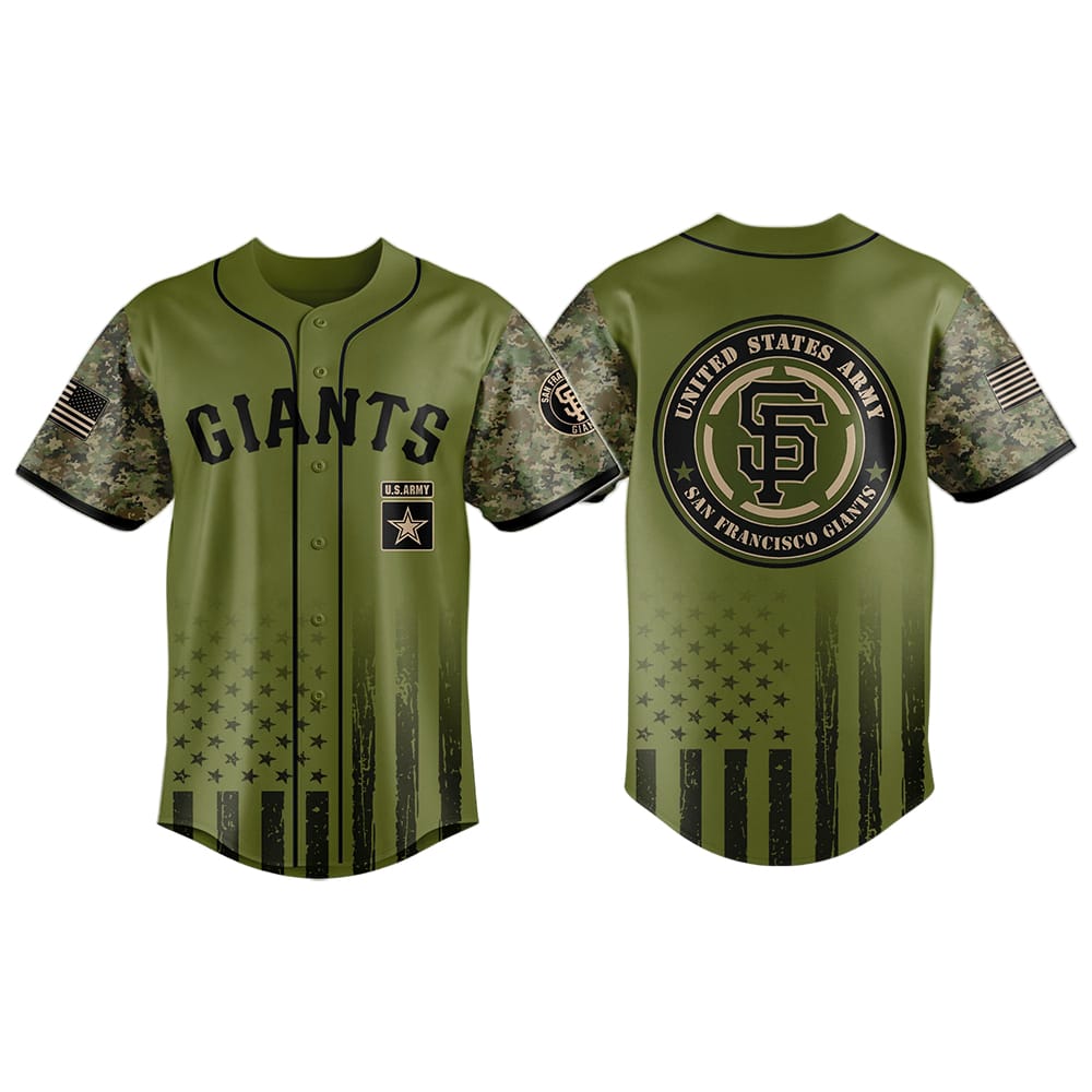 Giants Military Appreciation Night Jersey 2025 Giants Military Appreciation Night Jersey 2025