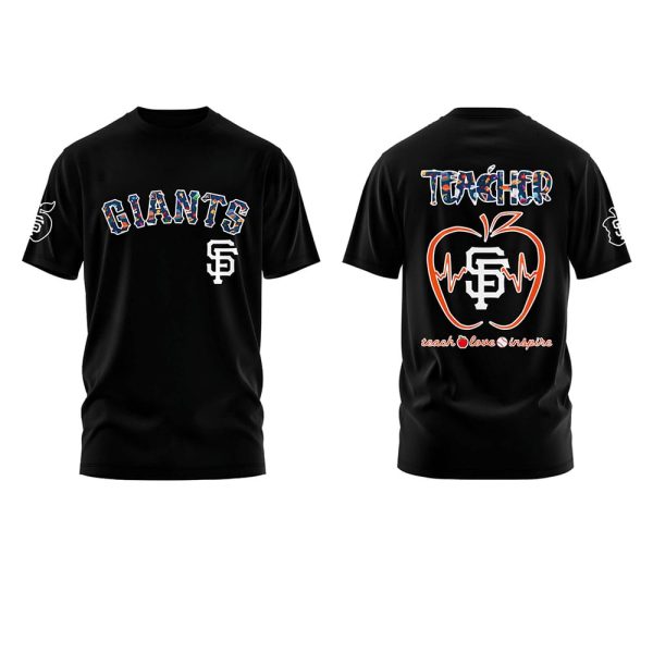 Giants TEACHER NIGHT Shirt 2025
