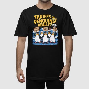 Tariffs On Penguins Really Trump Shirt 2