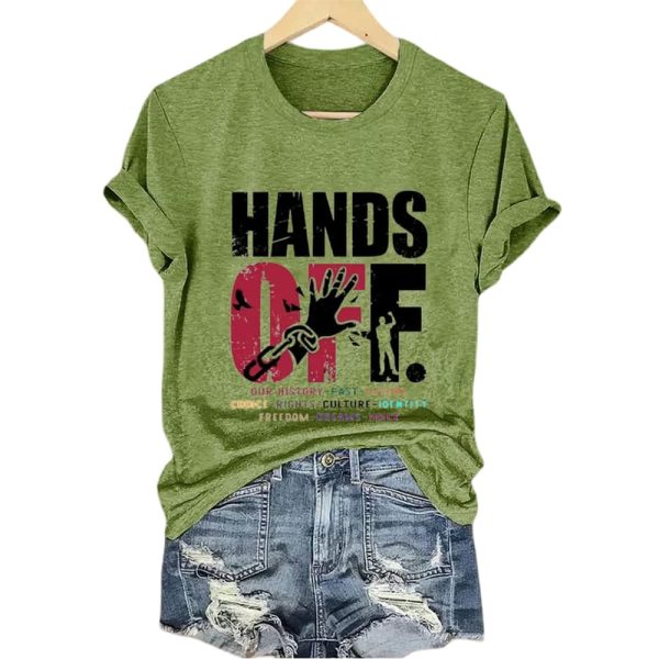 Hands Off Our History Past Future Shirt