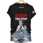 Hands Off Stop The Coup Shirt