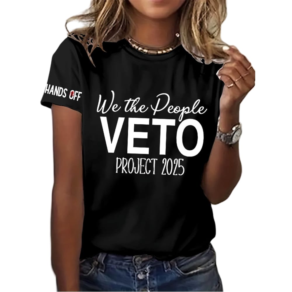 Hands Off We The People Veto Project 2025 Shirt Hands Off We The People Veto Project 2025 Shirt