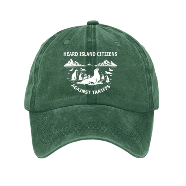 Heard Island Citizens Against Tariffs Baseball Cap