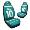 Hill 10 Miami Football Car Seat Cover