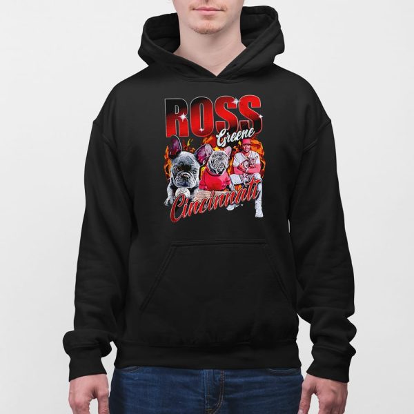Hip Hop Ross Greene Reds Bulldog Baseball Shirt
