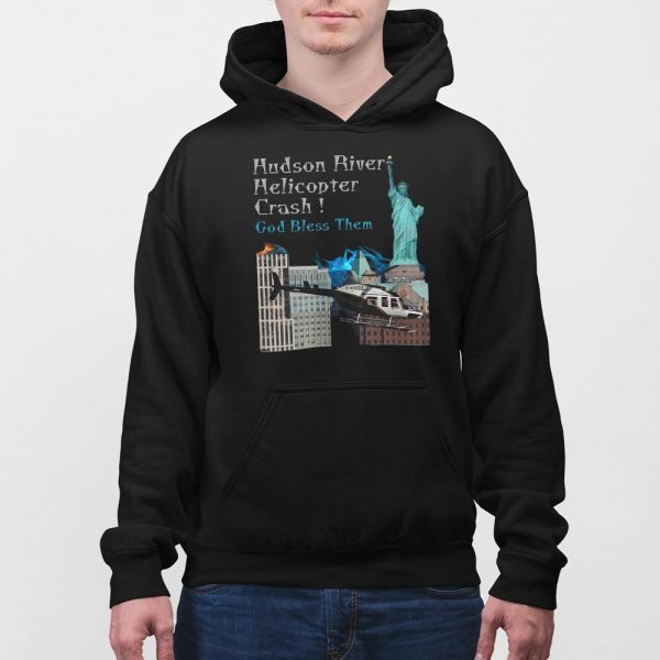 Hudson River Helicopter Crash God Bless Them Shirt