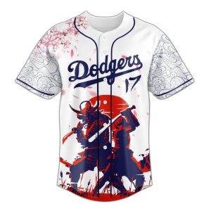 Ohtani Samurai Dodgers Baseball Jersey 20251