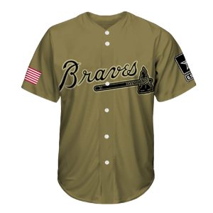 Braves Military Appreciation Night 2025 Jersey 2