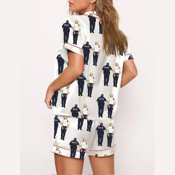 I Have A Dream Police Arrest Trump Pajama Set