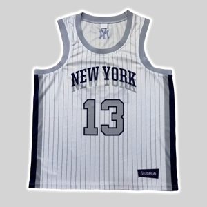 2025 Yankees Jazz Chisholm Jr Basketball Jersey Night Giveaway
