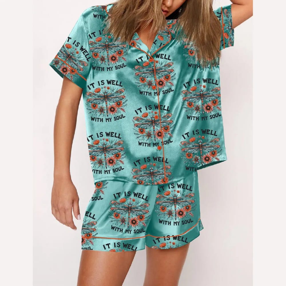 It Is Well With My Soul Jesus Pajama Set It Is Well With My Soul Jesus Pajama Set