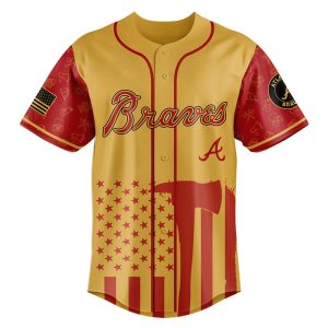 Braves Firefighter Appreciation Night Jersey 20251