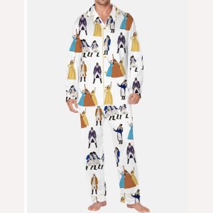 Hamilton Silky Satin Pajama Set For Men2