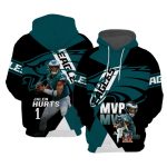 Jalen Hurts 1 MVP Super Bowl LIX Eagles Shirt