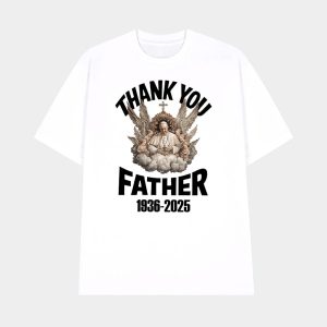 Thank You Father Pope Francis 1936 2025 Shirt 1