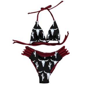 Cowgirl Style Two Piece Bikini Set3