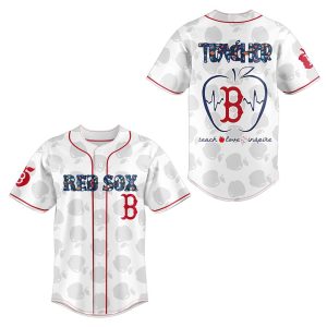 Red Sox TEACHER NIGHT Baseball Jersey 20251